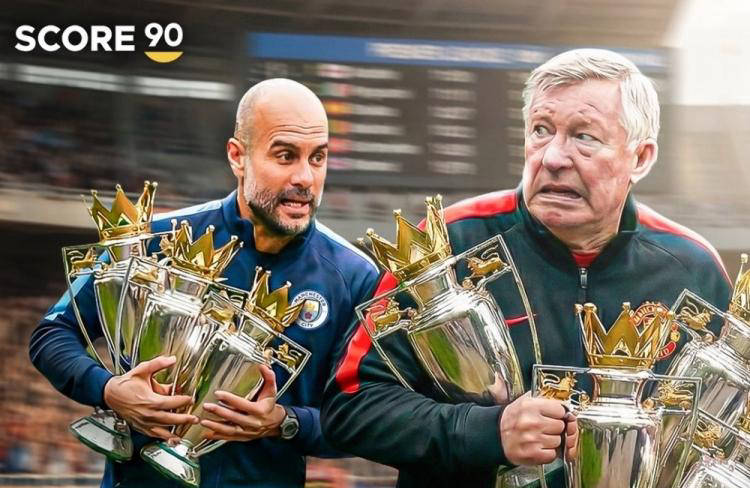 瓜迪奥拉紧追弗格森!欧洲五大联赛主帅冠军榜最新排名揭晓